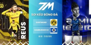 Kèo bóng đá Dortmund vs Hamburger SV hôm nay ngày 22/03/2026 - Bundesliga