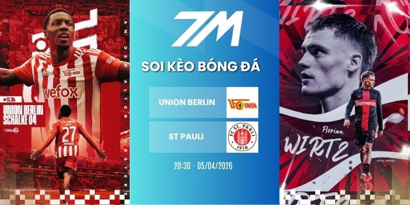 Tỷ Lệ Kèo Union Berlin Vs St. Pauli Hôm Nay Ngày 05/04/2025 – Bundesliga