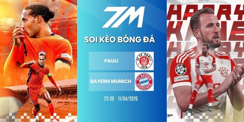 Kèo Bóng Đá Pauli vs Bayern Munich Hôm Nay Ngày 11/04/2026 – Bundesliga